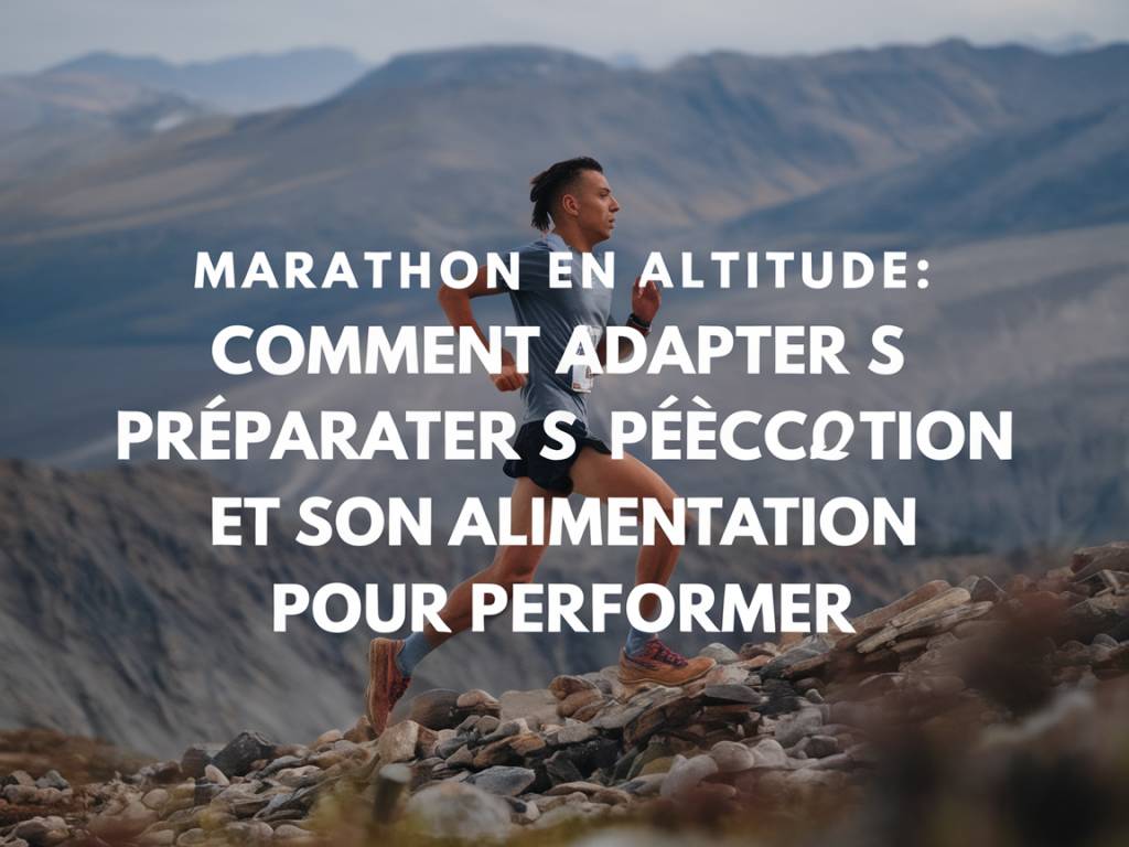 Marathon en altitude : comment adapter sa préparation et son alimentation pour performer