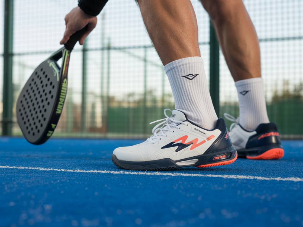 Chaussure de padel homme : confort, adhérence et style sur le terrain